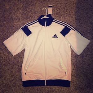 Adidas Large Men’s Training Jacket White/Black TJ